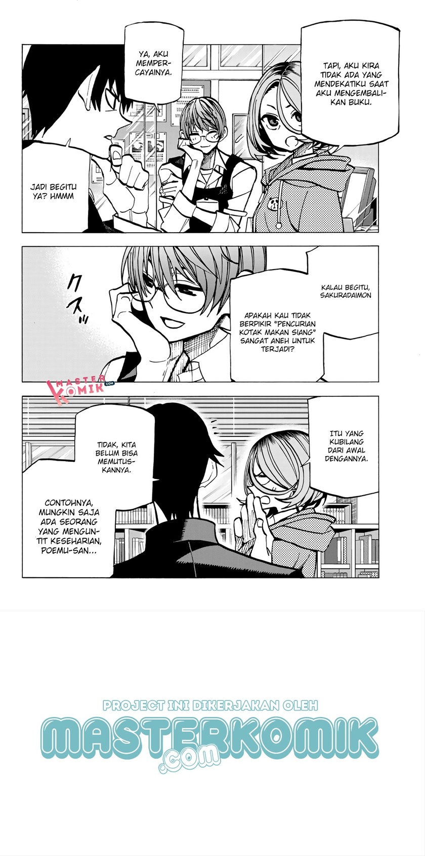 The Story Between a Dumb Prefect and a High School Girl with an Inappropriate Skirt Length Chapter 06 Gambar 10